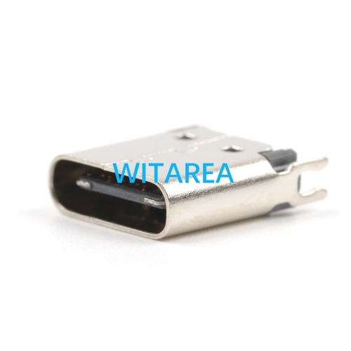 Board Edge SMT USB C Type C Female Socket Female Plug ,​H=6.35mm​,L=8.8mm