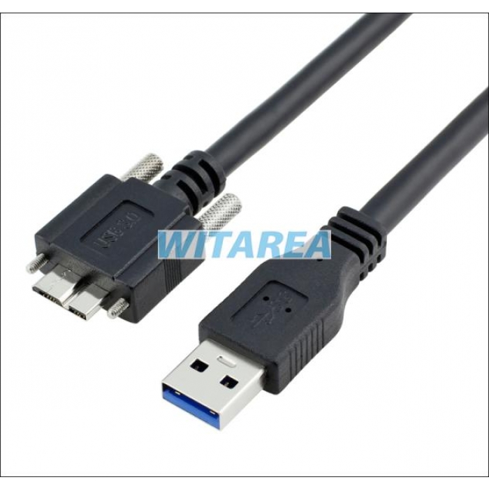 Custom USB 3.0 Screw Locking Cables