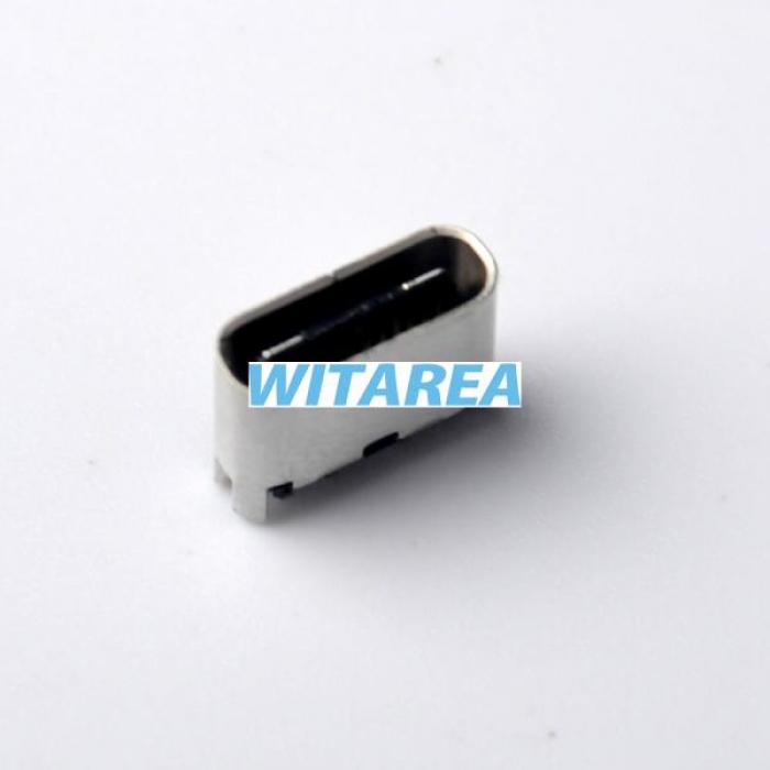 straddle mount short body USB Type-C receptacle
