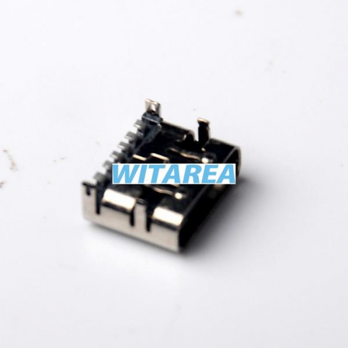 6PIN surface mount SMT USB Type-C receptacle