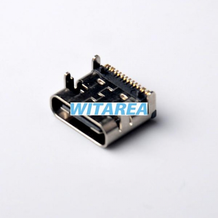 USB Type-C Surface mount SMT 16PIN Receptacle
