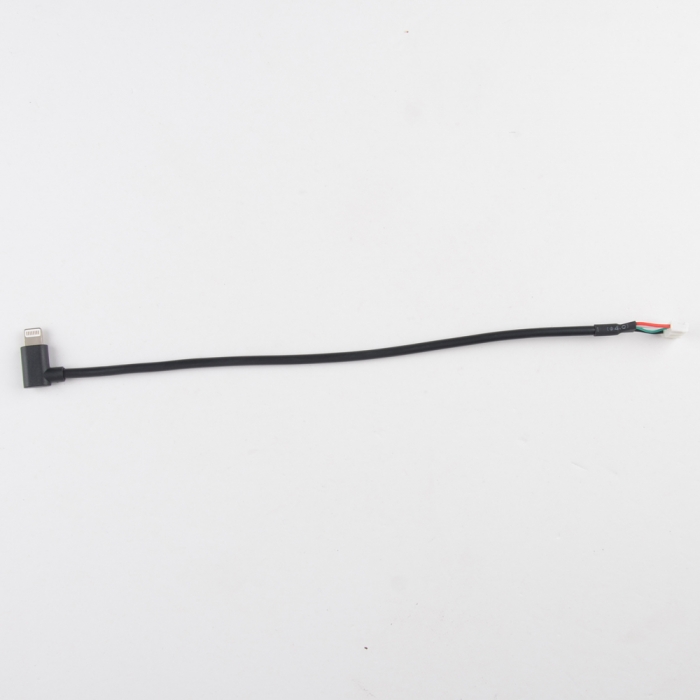 Left/right angled 90 degree iPhone Lighting Plug To Molex Wire Harness Cable