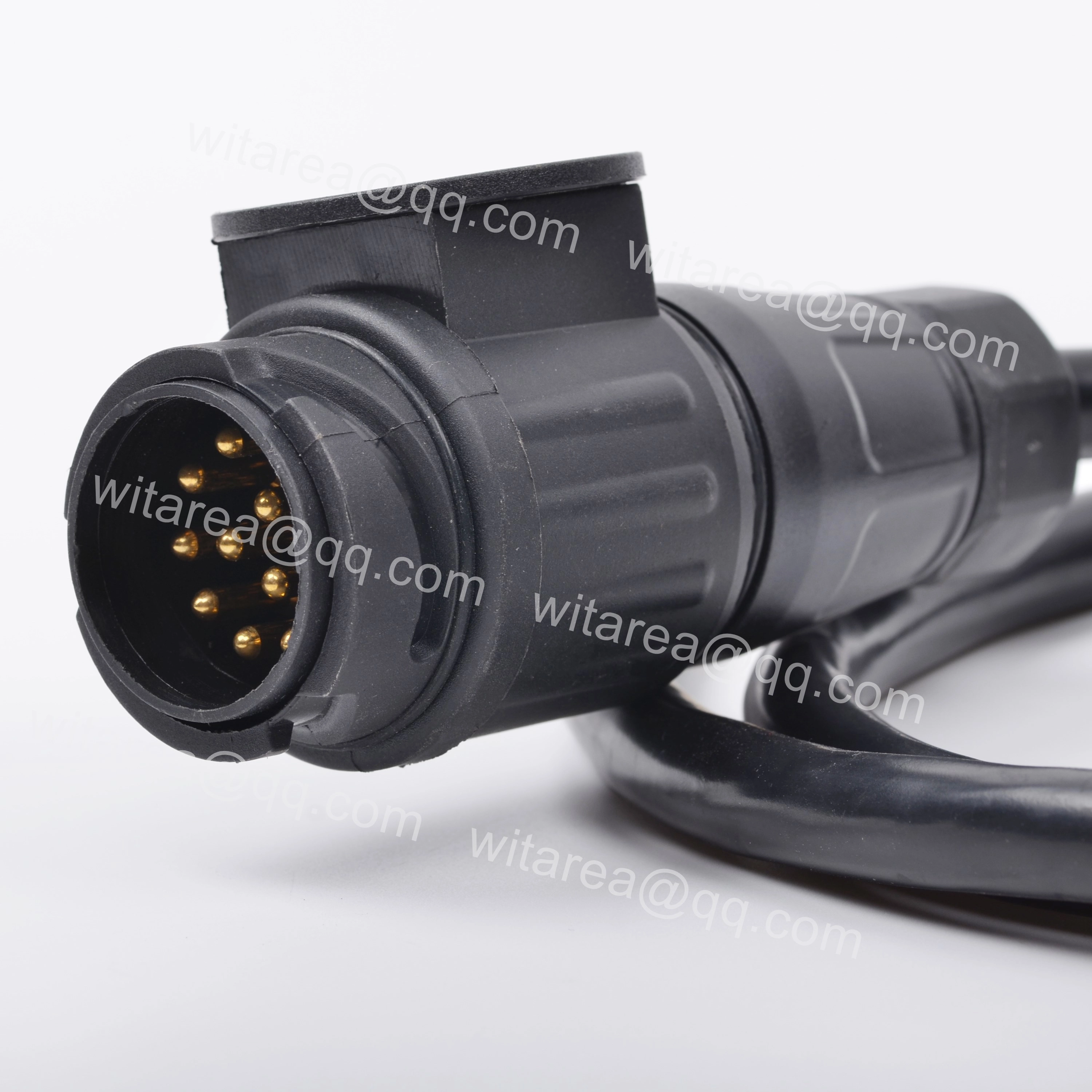 13+1 trailer male plug tow cable