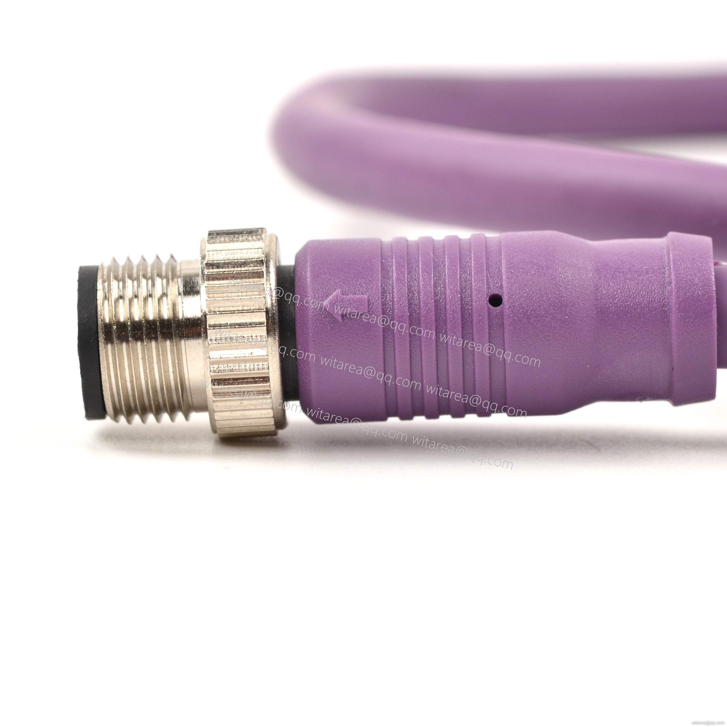 M8/M12 IP67 straight connectors male to female Cable