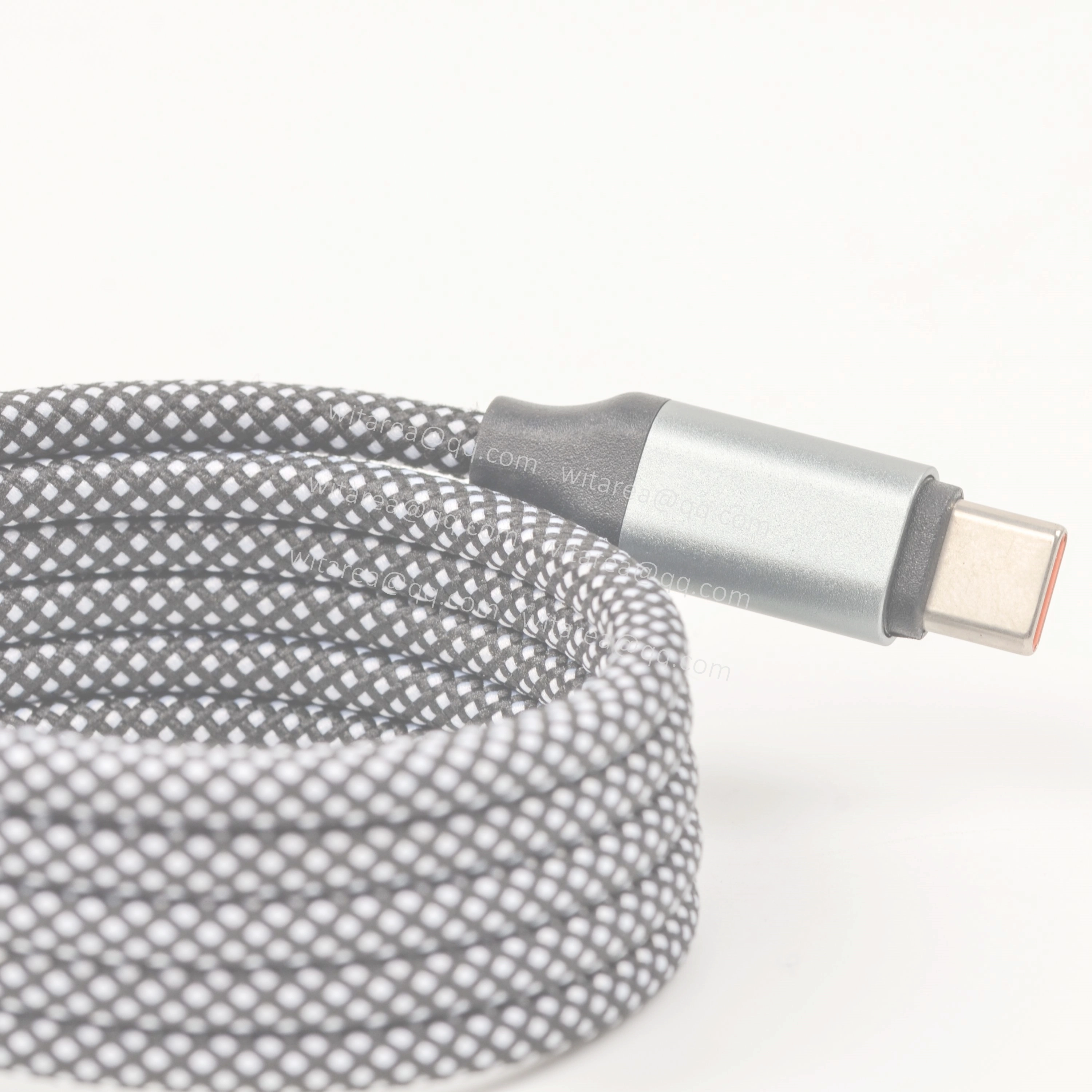 Custom type c tangle-free magnetic cable