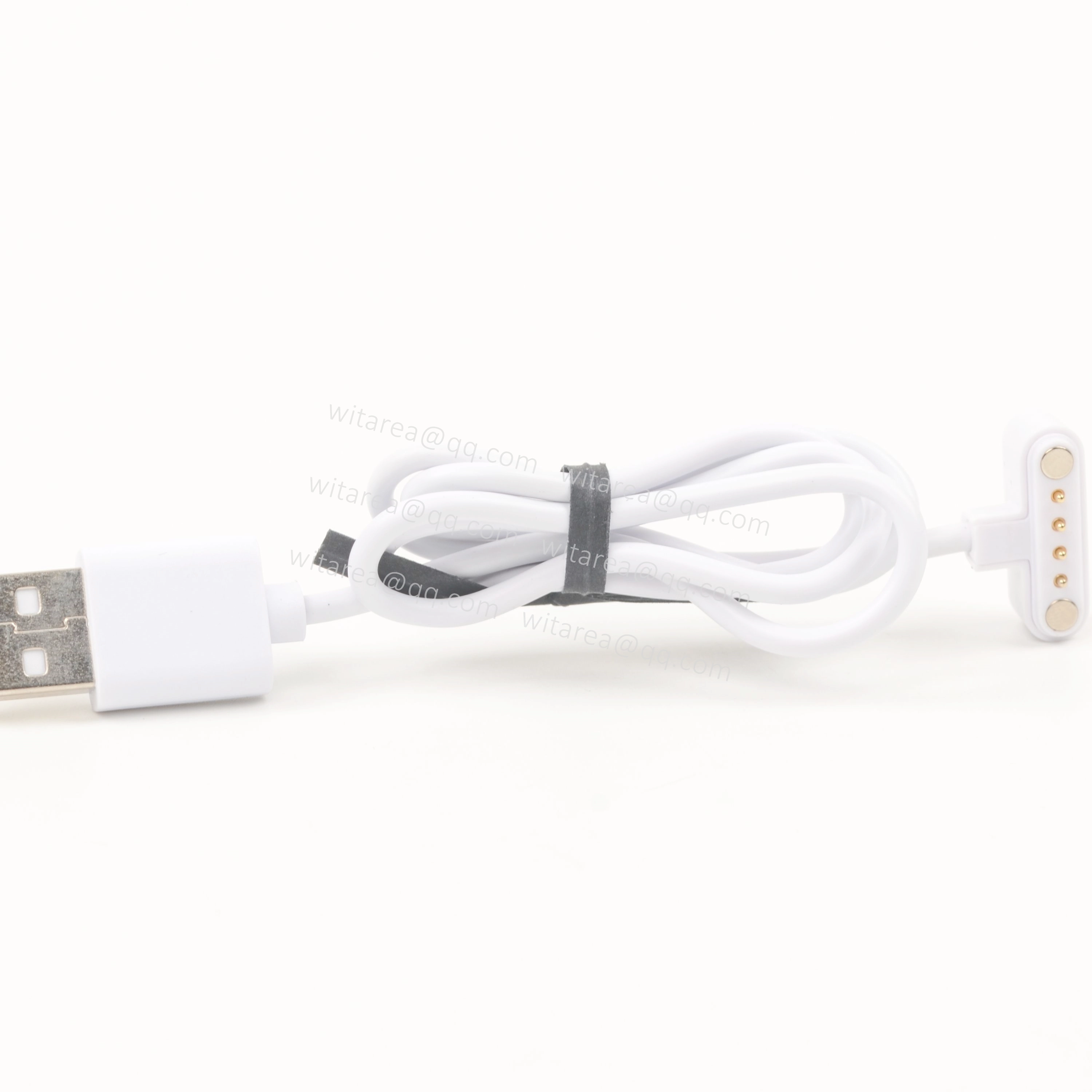 4 contacts Magnetic Pogo Pin Connector cable