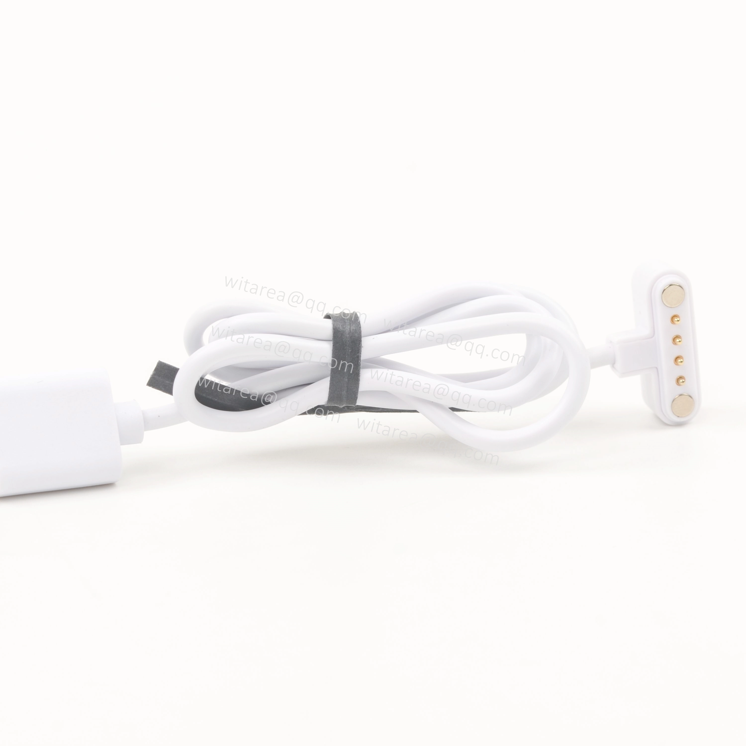 4 contacts Magnetic Pogo Pin Connector cable