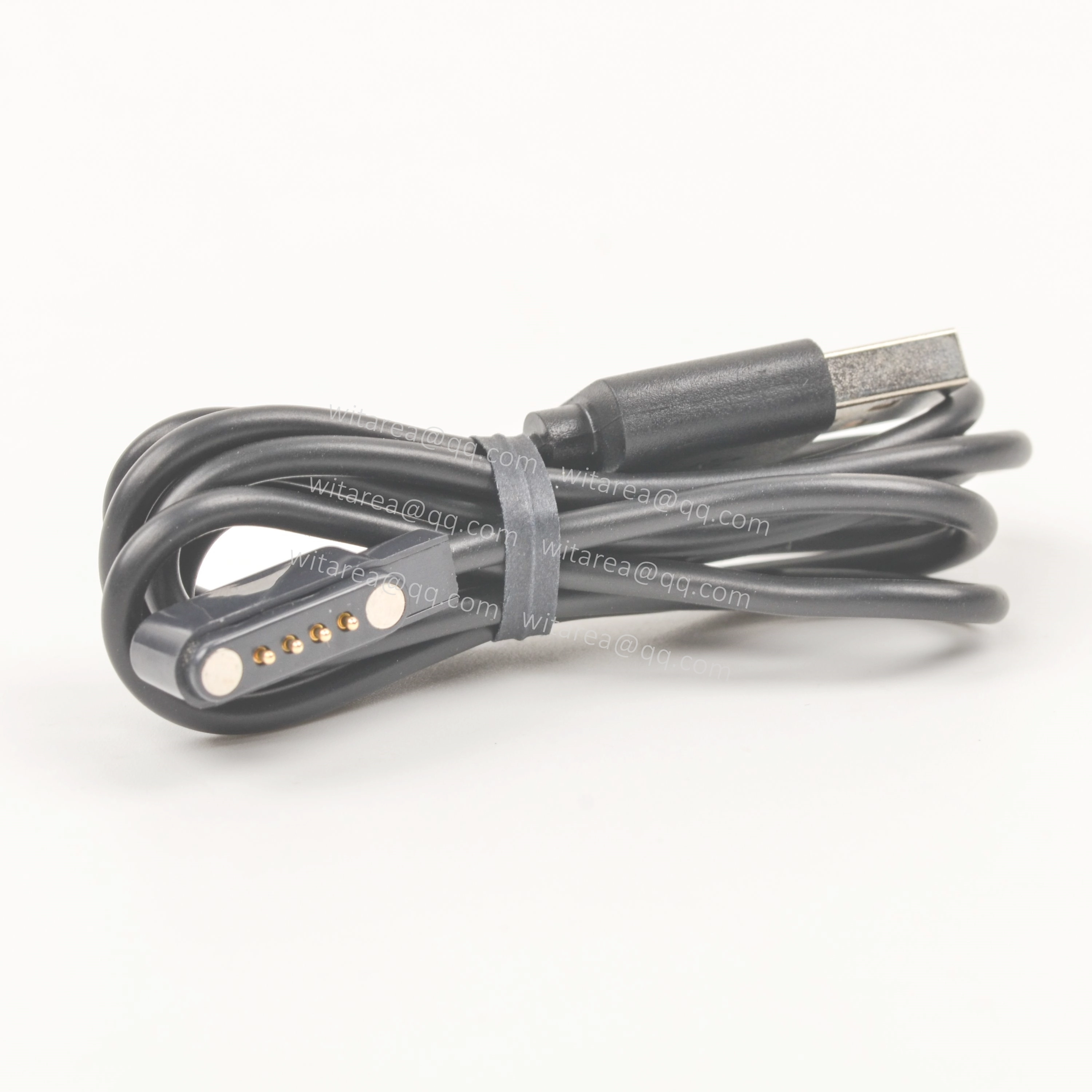 multi-contacts Magnetic pogo pin connector Cable