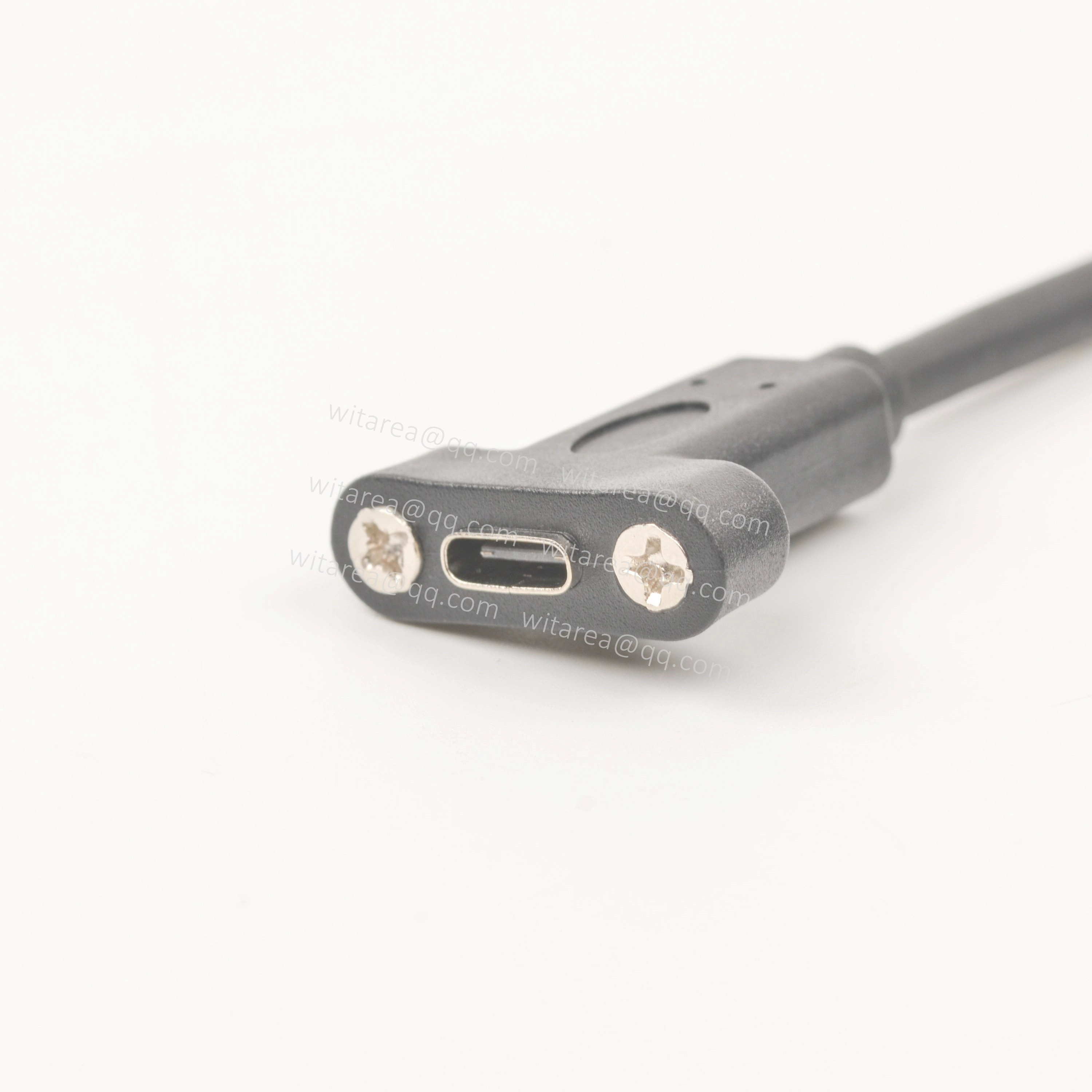 panel mount USB Type c male to female cable