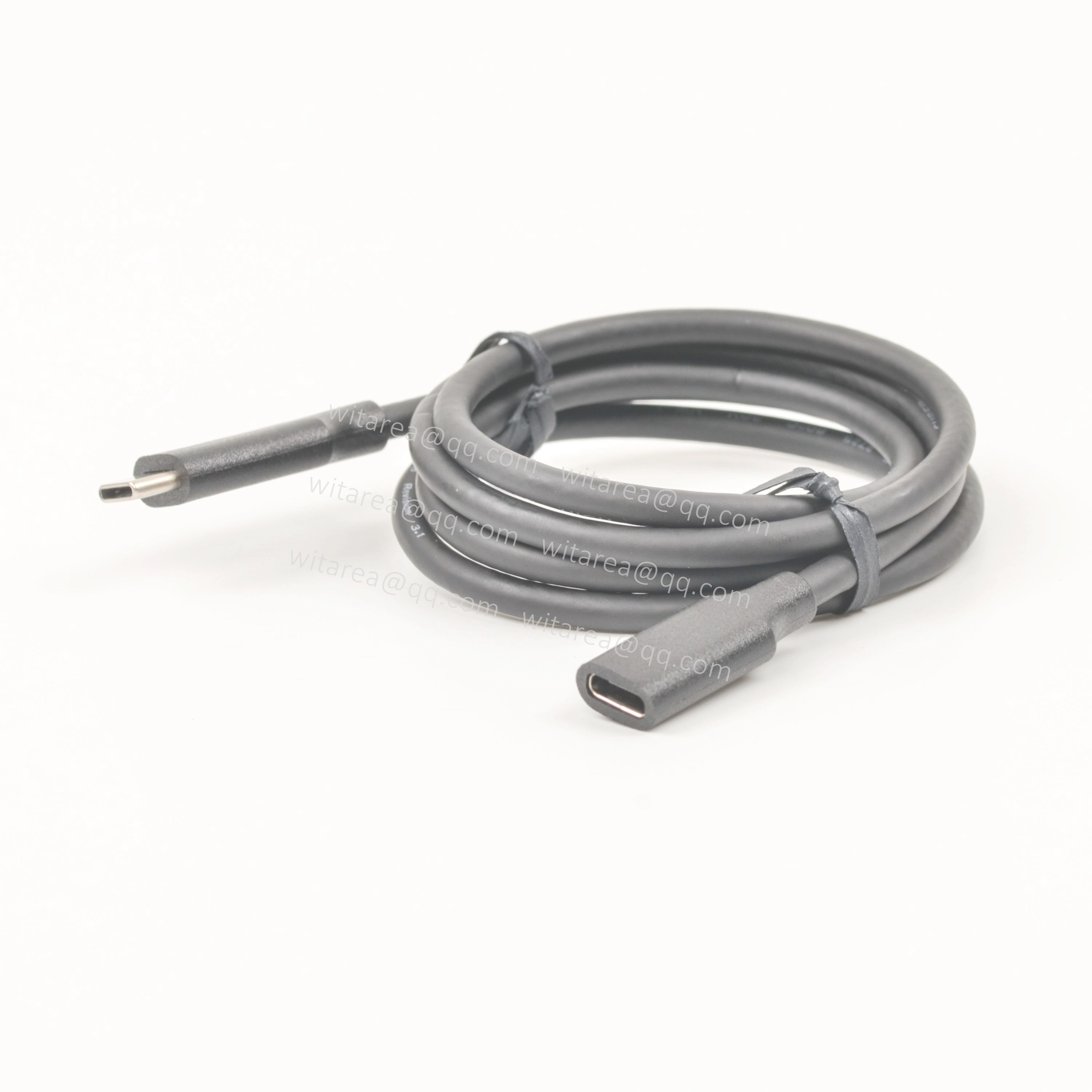 USB Type C male to female extension cable
