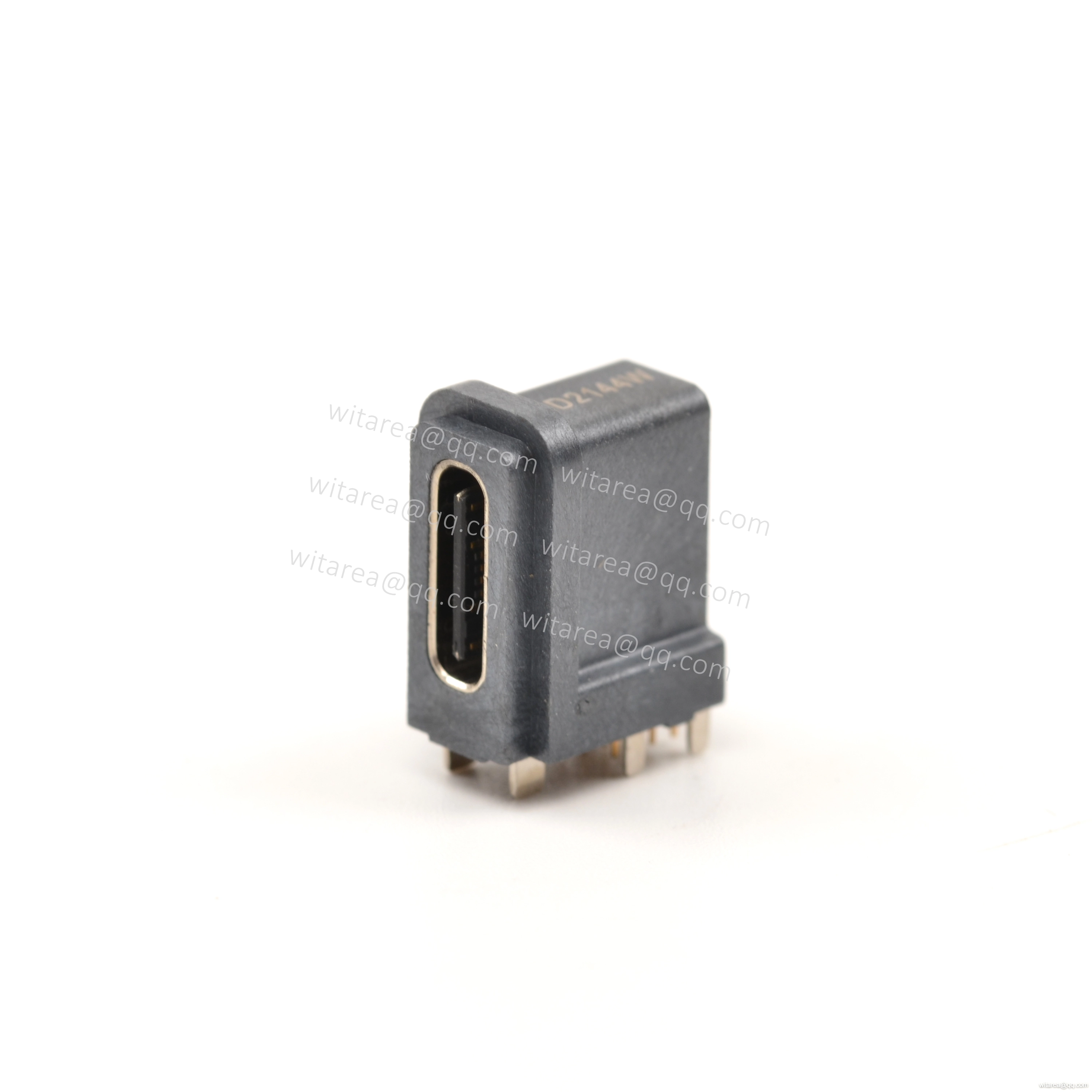 USB2.0 TYPE C 16P DIP waterproof receptacle CH=7.0mm,L=10.5mm