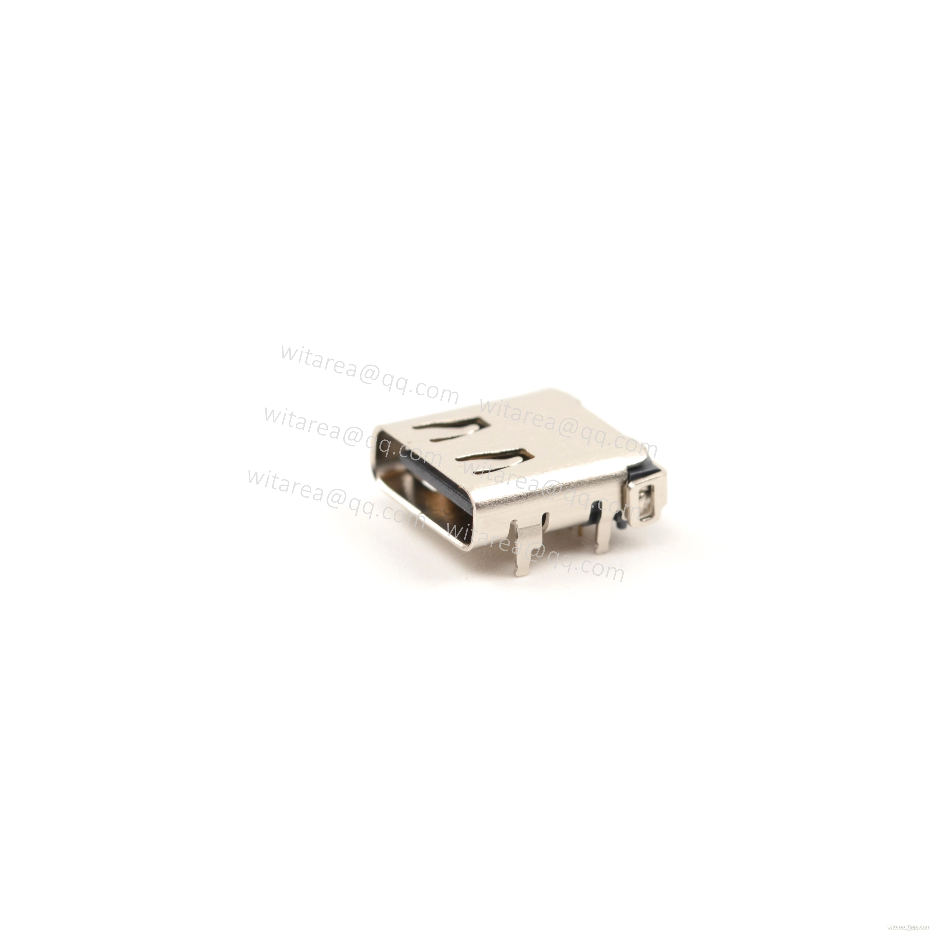 USB3.1 TYPE C 24P DIP+SMT receptacle,CH=1.68mm,L=9.87mm,48v 5A 240W