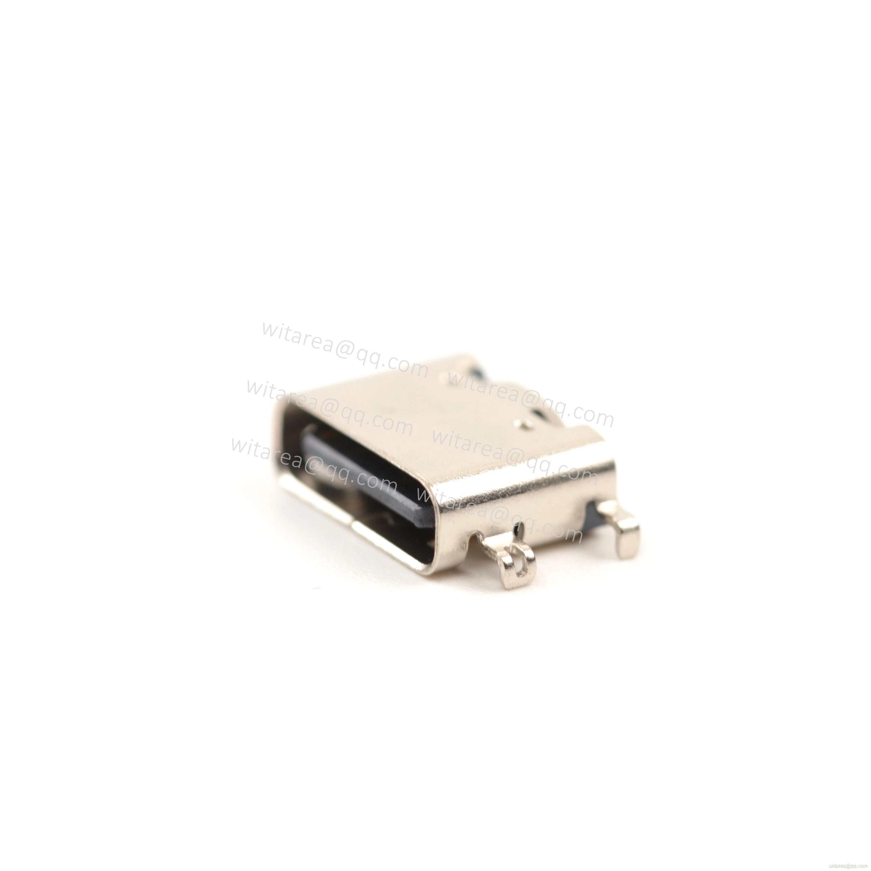 USB2.0 TYPE C 16P MID-MOUNT SMT RECEPTACLE ,CH=0.78MM,L= 6.5MM