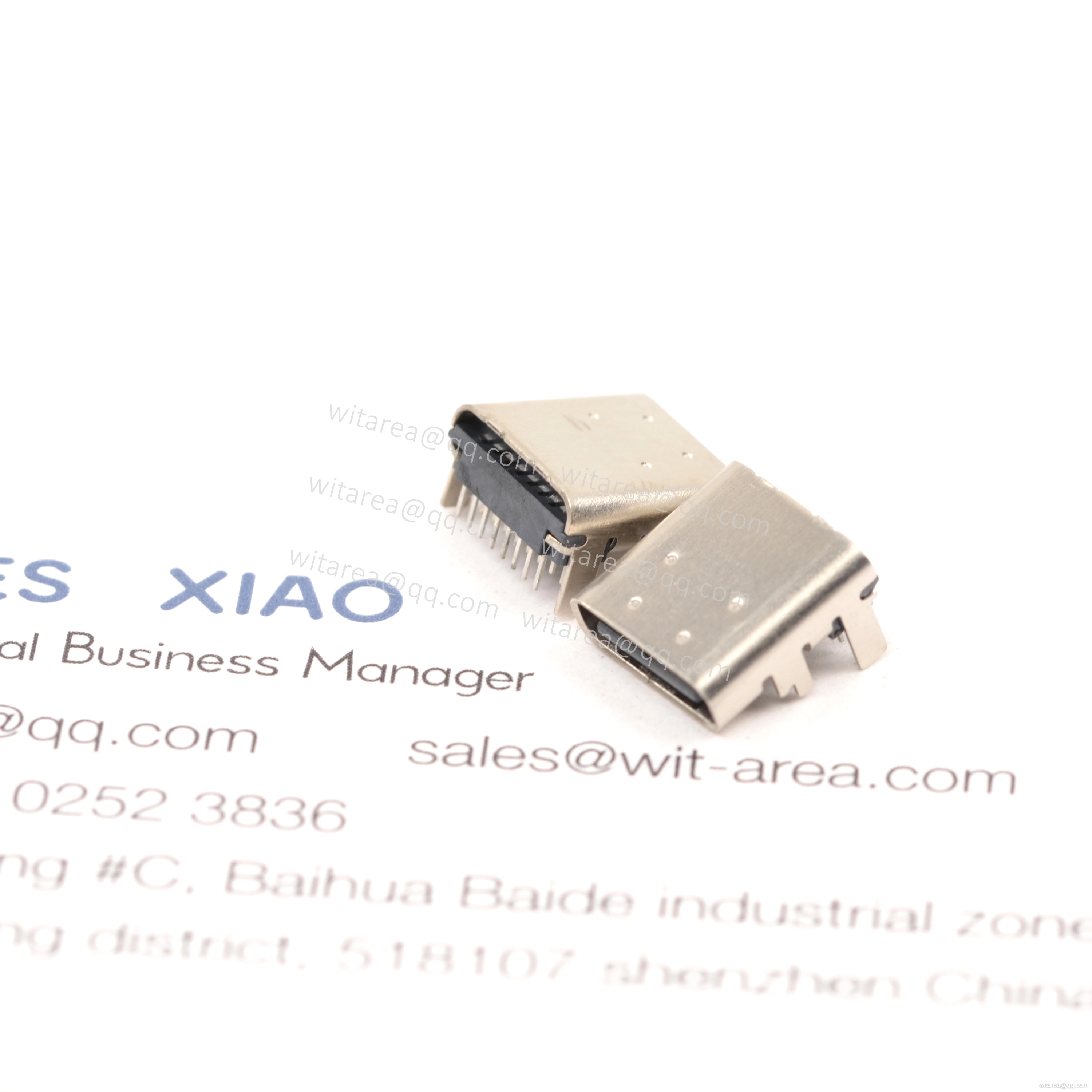USB2.0 TYPE C 16P TOP-MOUNT DUAL-ROW DIP RECEPTACLE  ,CH=1.88MM,L=9.17MM