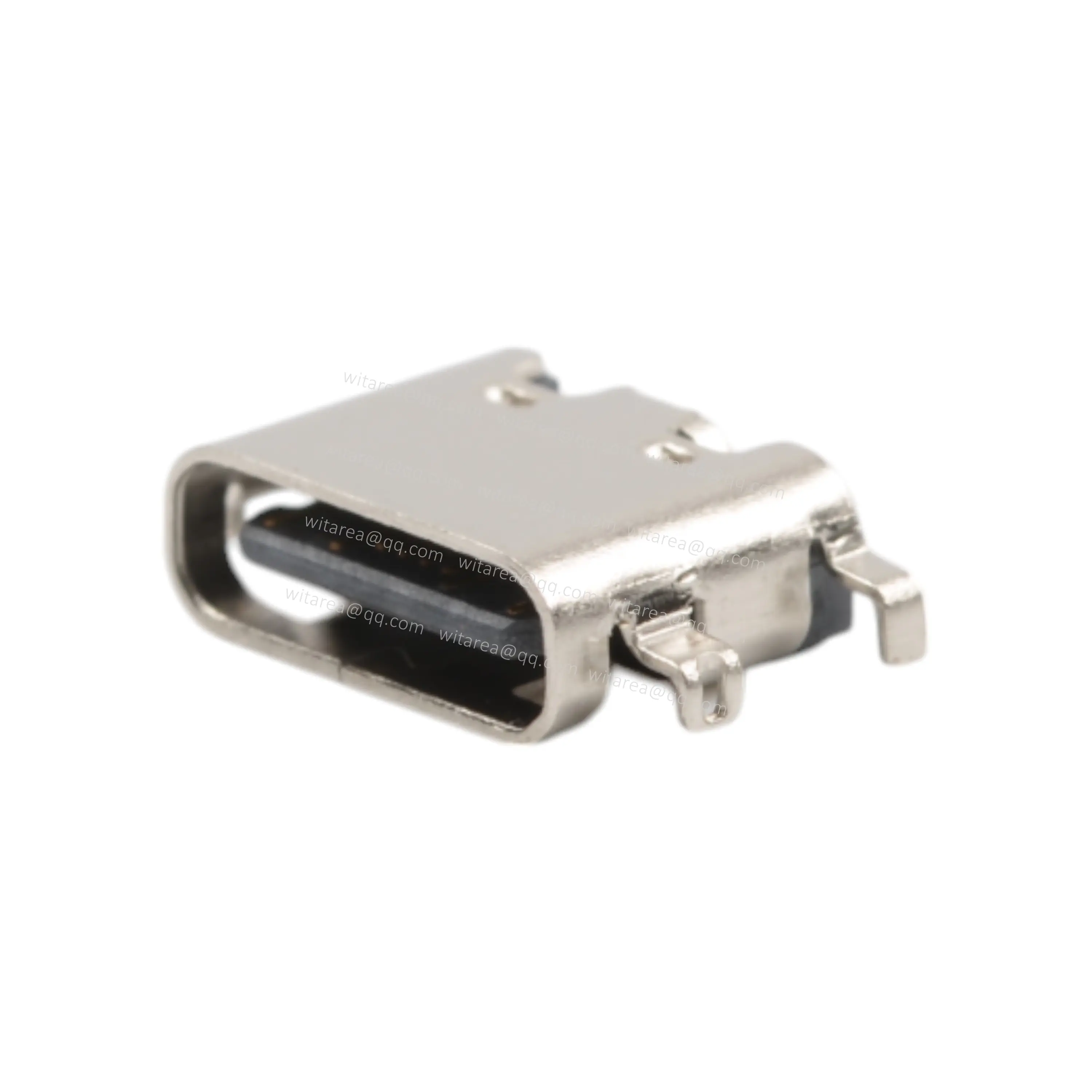 USB2.0 TYPE C 16P MID-MOUNT SMT RECEPTACLE  ,CH=0.28MM,L= 6.5MM