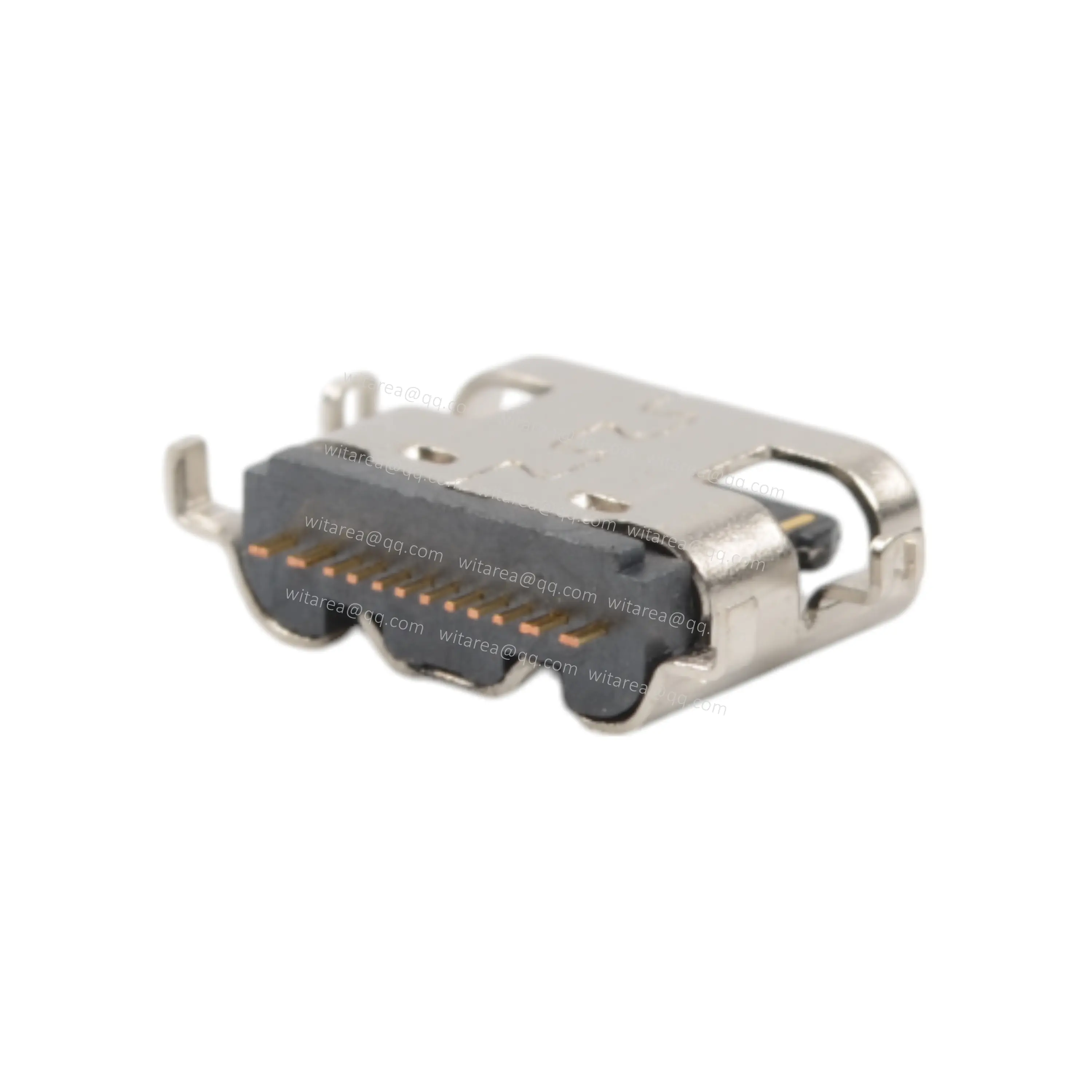 USB2.0 TYPE C 16P MID-MOUNT SMT RECEPTACLE  ,CH=0.28MM,L= 6.5MM