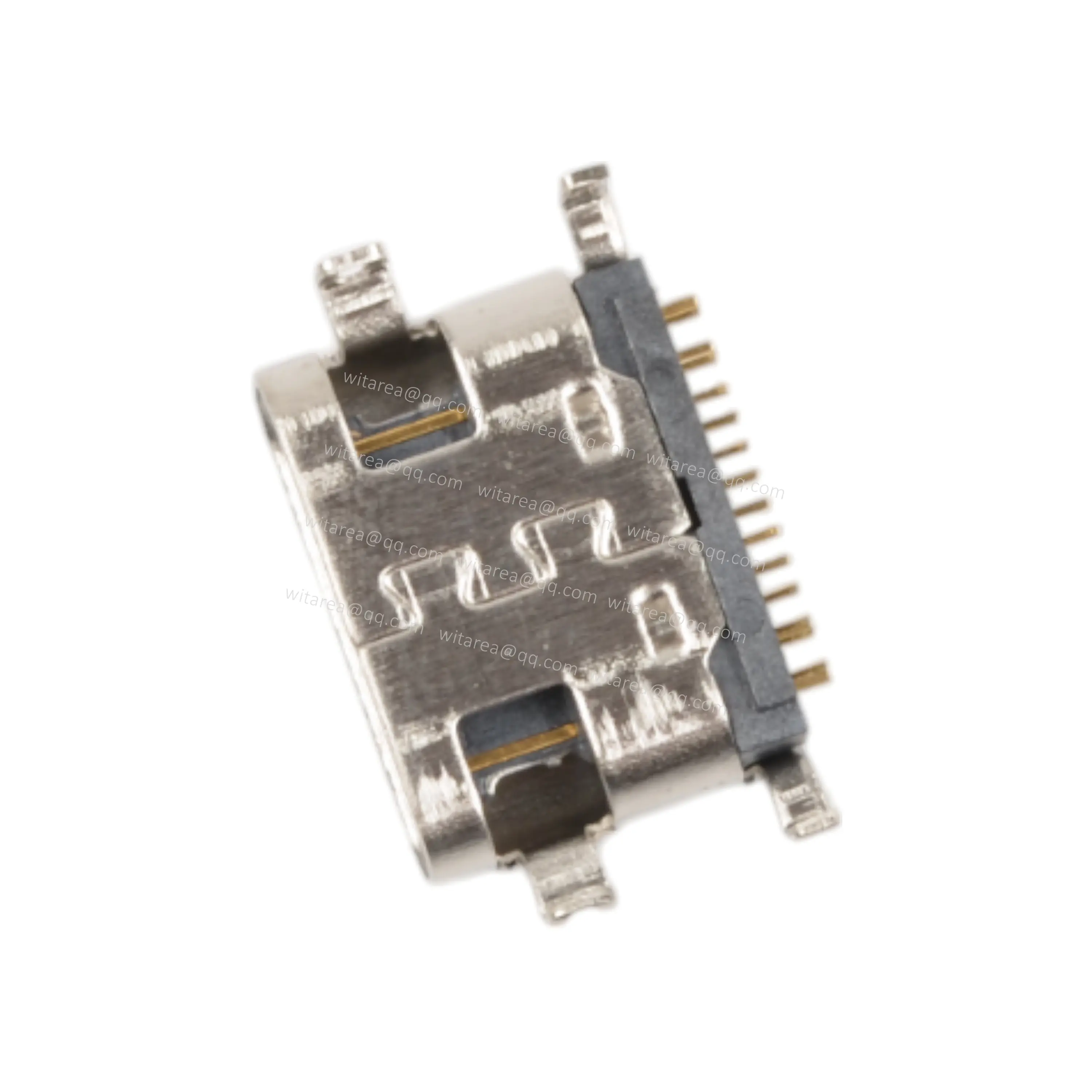 USB2.0 TYPE C 16P MID-MOUNT SMT RECEPTACLE  ,CH=0.28MM,L= 6.5MM