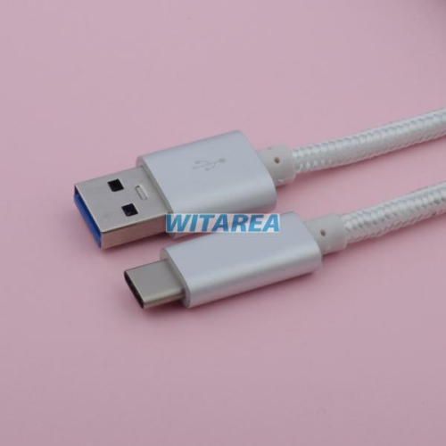 3 Feet USB 3.1 Type-C  Colored Braided Cable