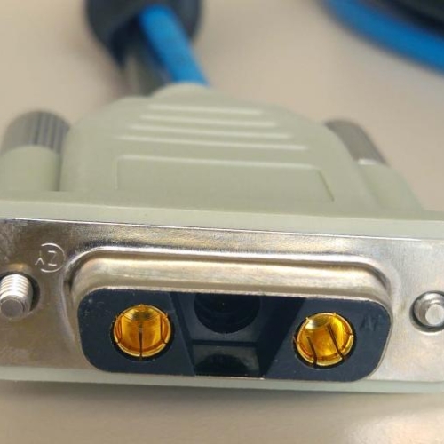 High power Combination D-SUB  2w2c Connectors custom cables