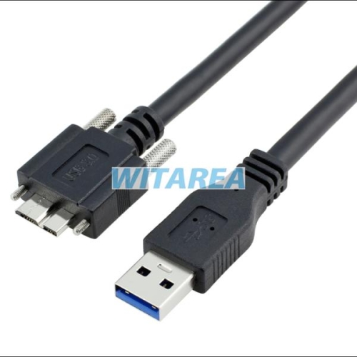 Micro B/M 3.0 dual screw locking cables