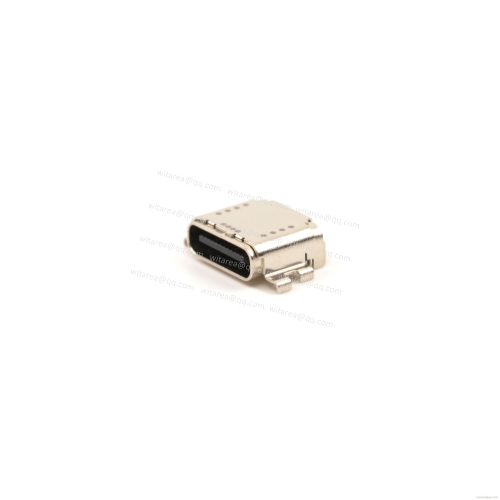 USB4 TYPE C 24P Receptacle Mid-mount,off-set SMT,CH=1.32mm L= 8.21mm