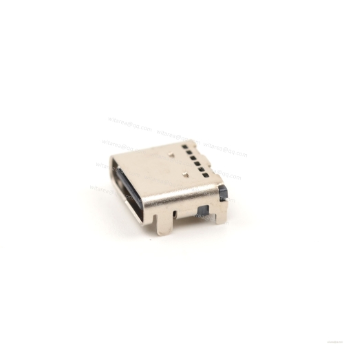 USB3.1 TYPE C 24P top-mount dual-row SMT receptacle, molex type,CH=1.68mm,L=7.9mm