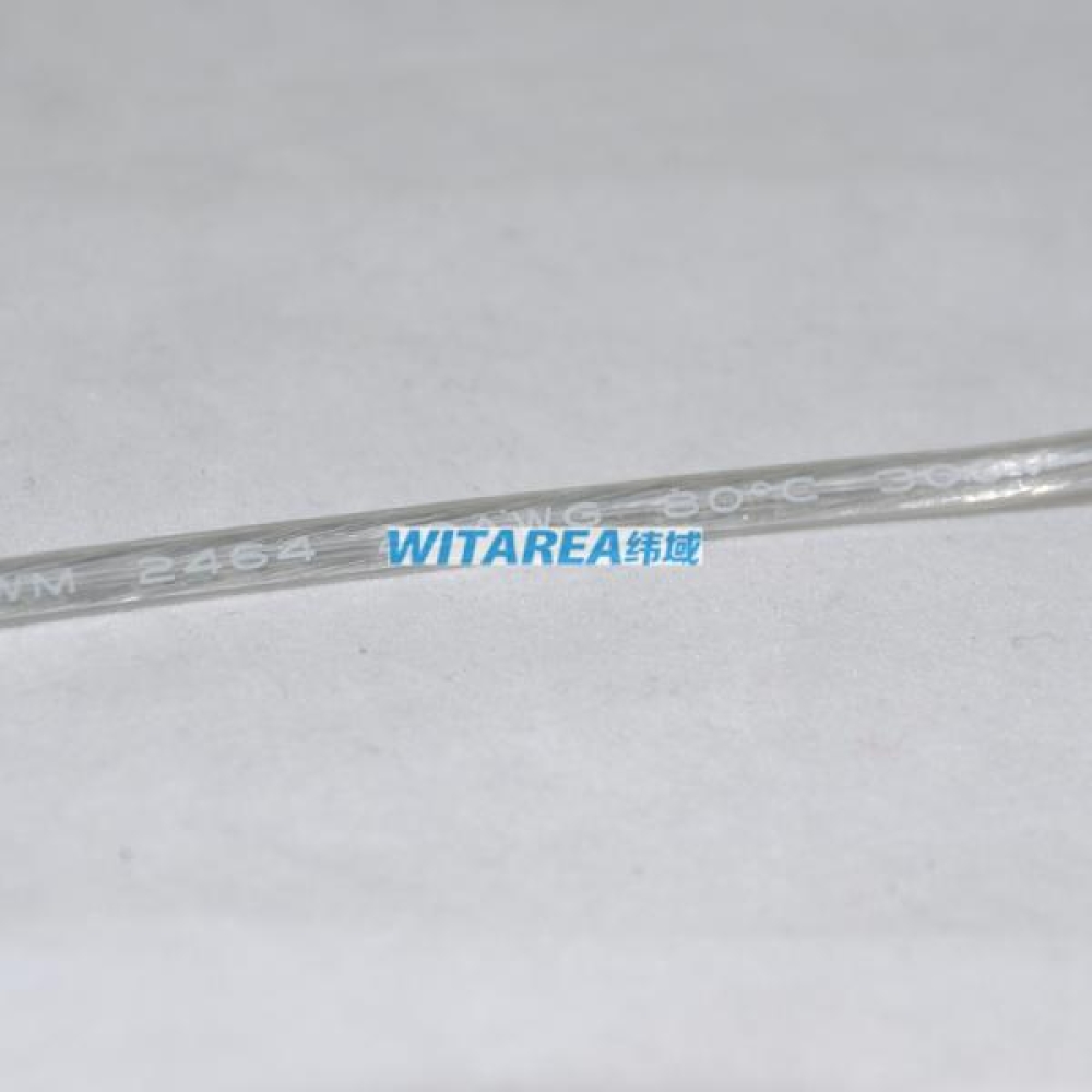 Transparent waterproof dc 5.5x2.1 male to female extension cable