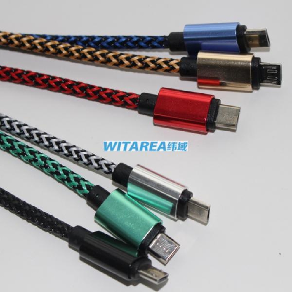 Braided Fabric Micro USB cable