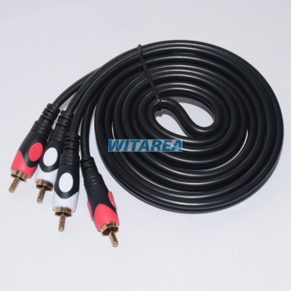 Audio and Video Composite RCA Cables
