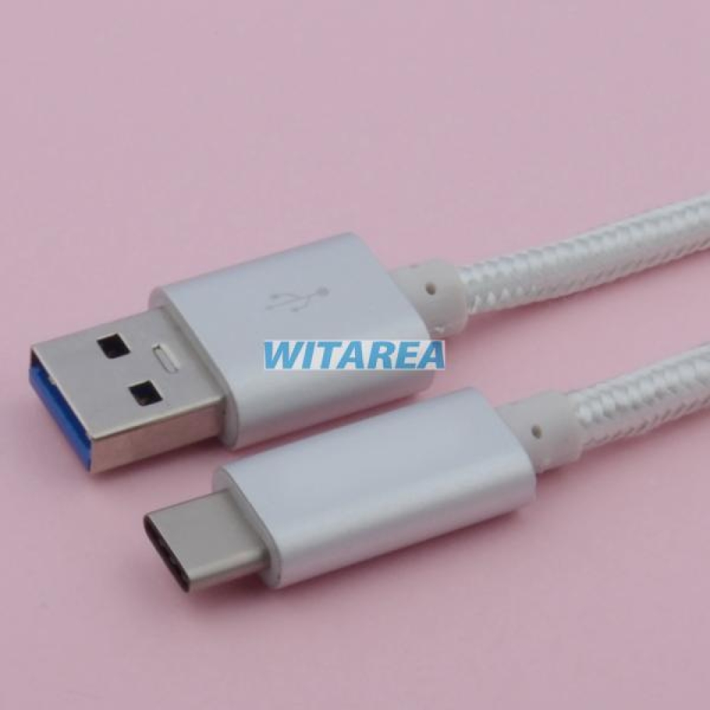 3 Feet USB 3.1 Type-C  Colored Braided Cable