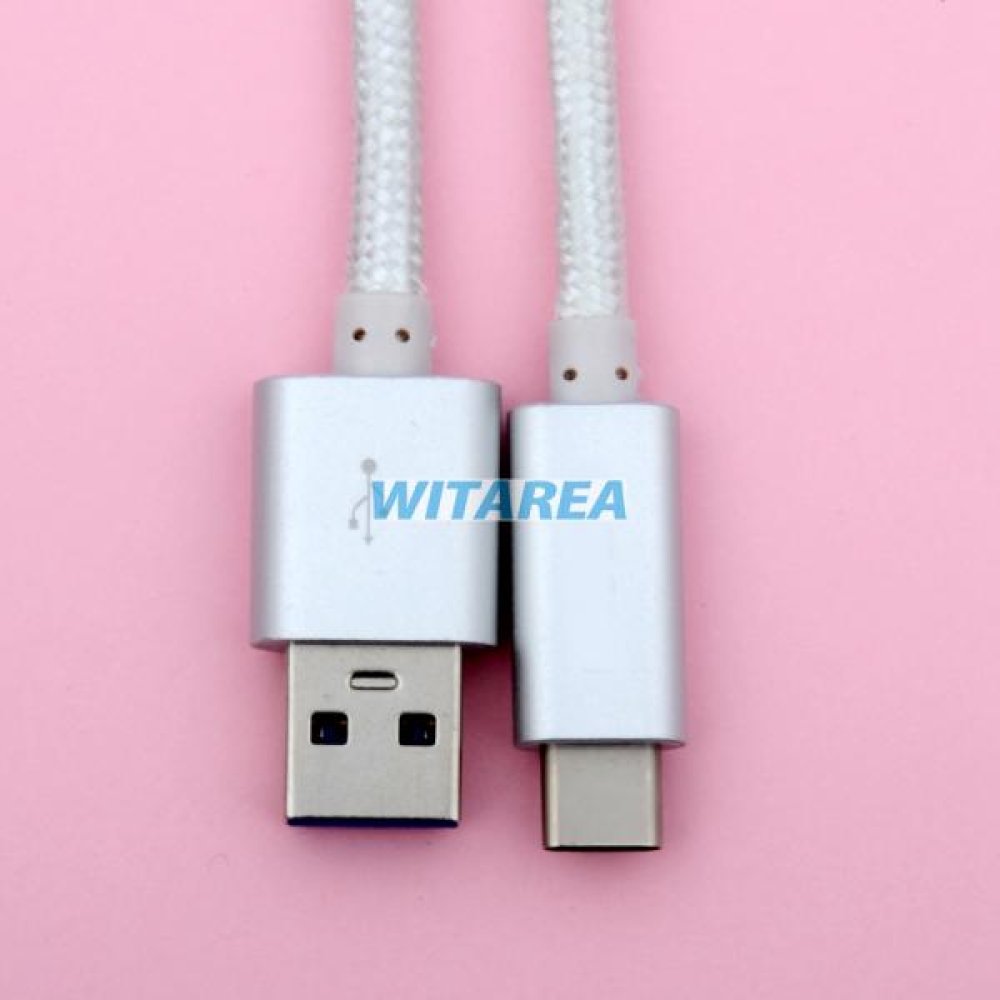 3 Feet USB 3.1 Type-C  Colored Braided Cable