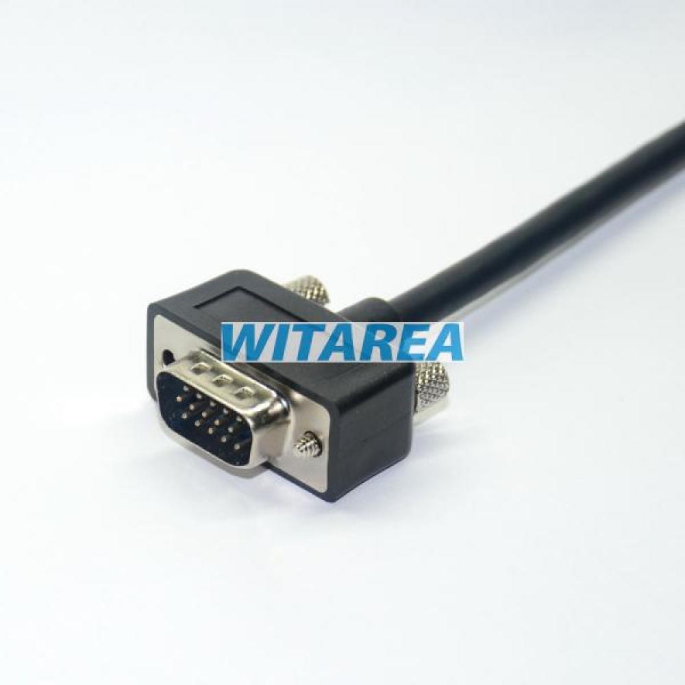 Coax Low Profile High Resolution Monitor VGA HD15 PIN M/M Cable