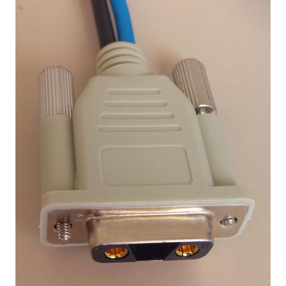 High power Combination D-SUB HD 17W5 Connectors custom cables
