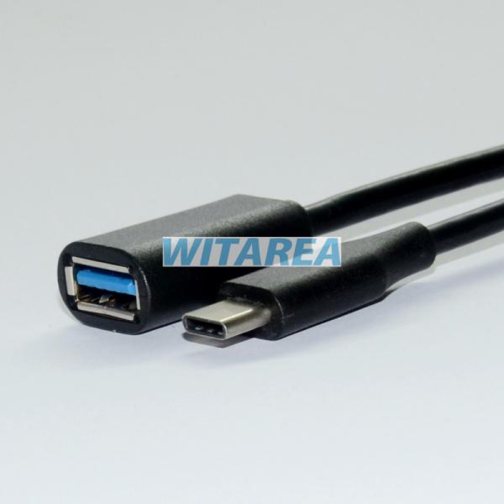 USB TYPE-A Female To USB Type-C Male OTG Adapter Cables