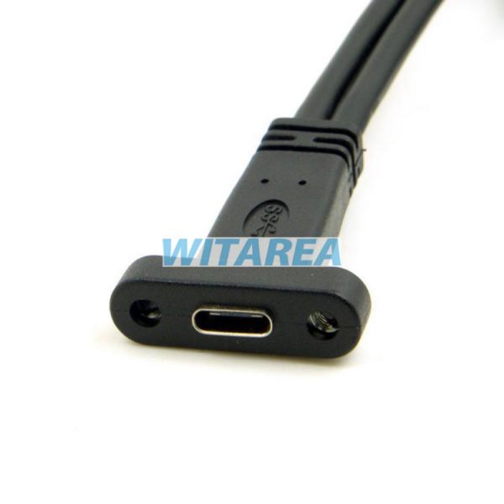 USB 3.1 USB-C Dual Screw nut Cables