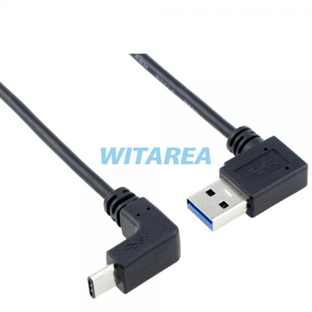 90° degree angled USB 3.1 Type-c Connector Cables