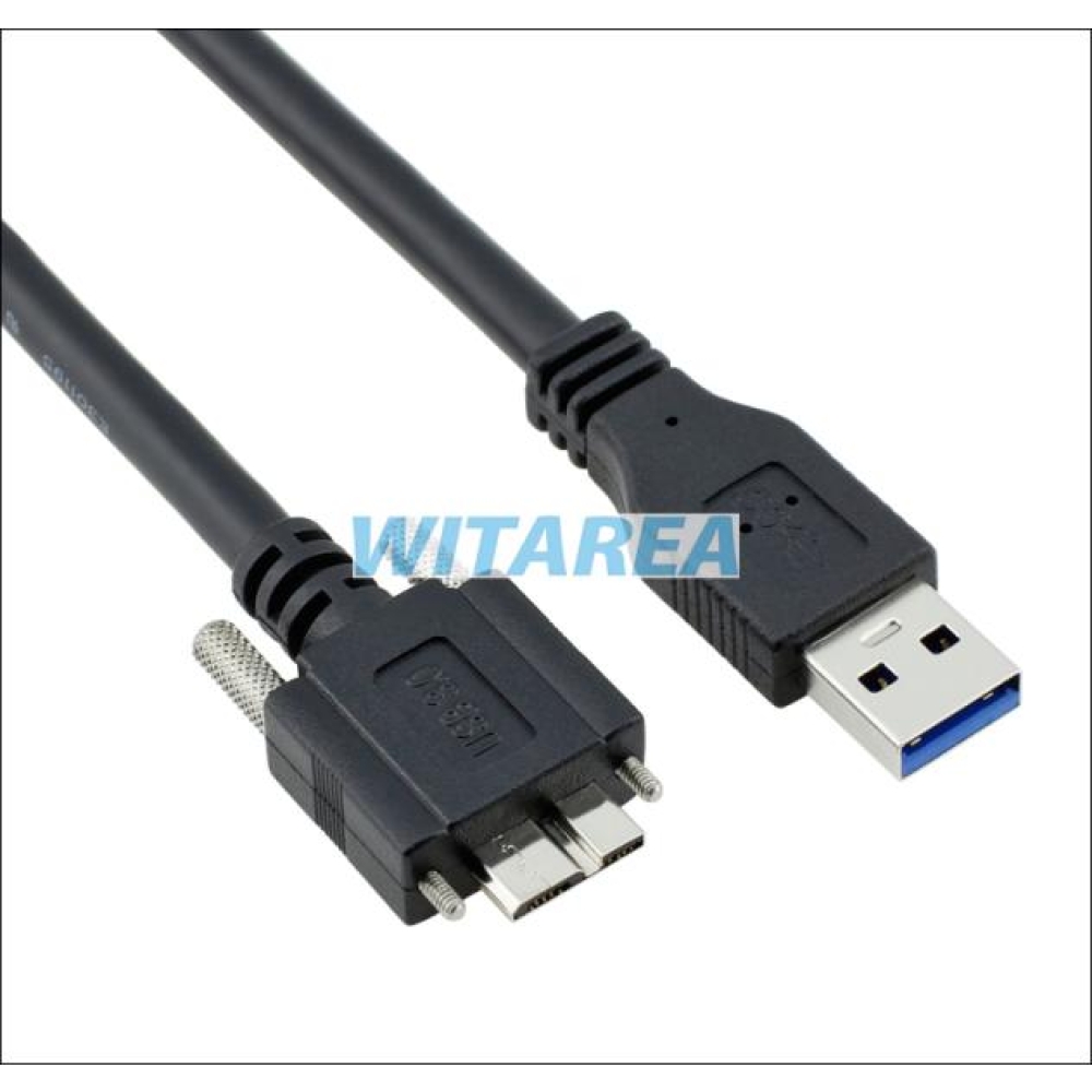 Micro B/M 3.0 dual screw locking cables