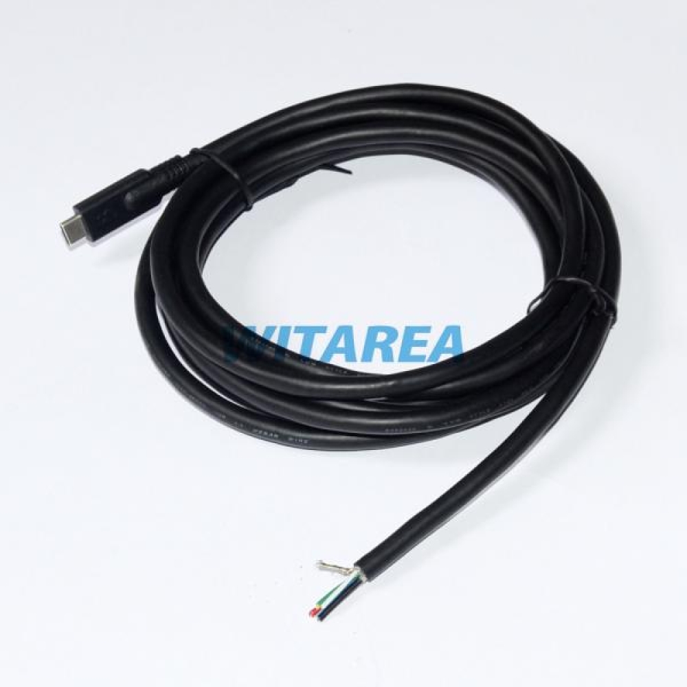Type-C 2.0 to Pigtail power cable