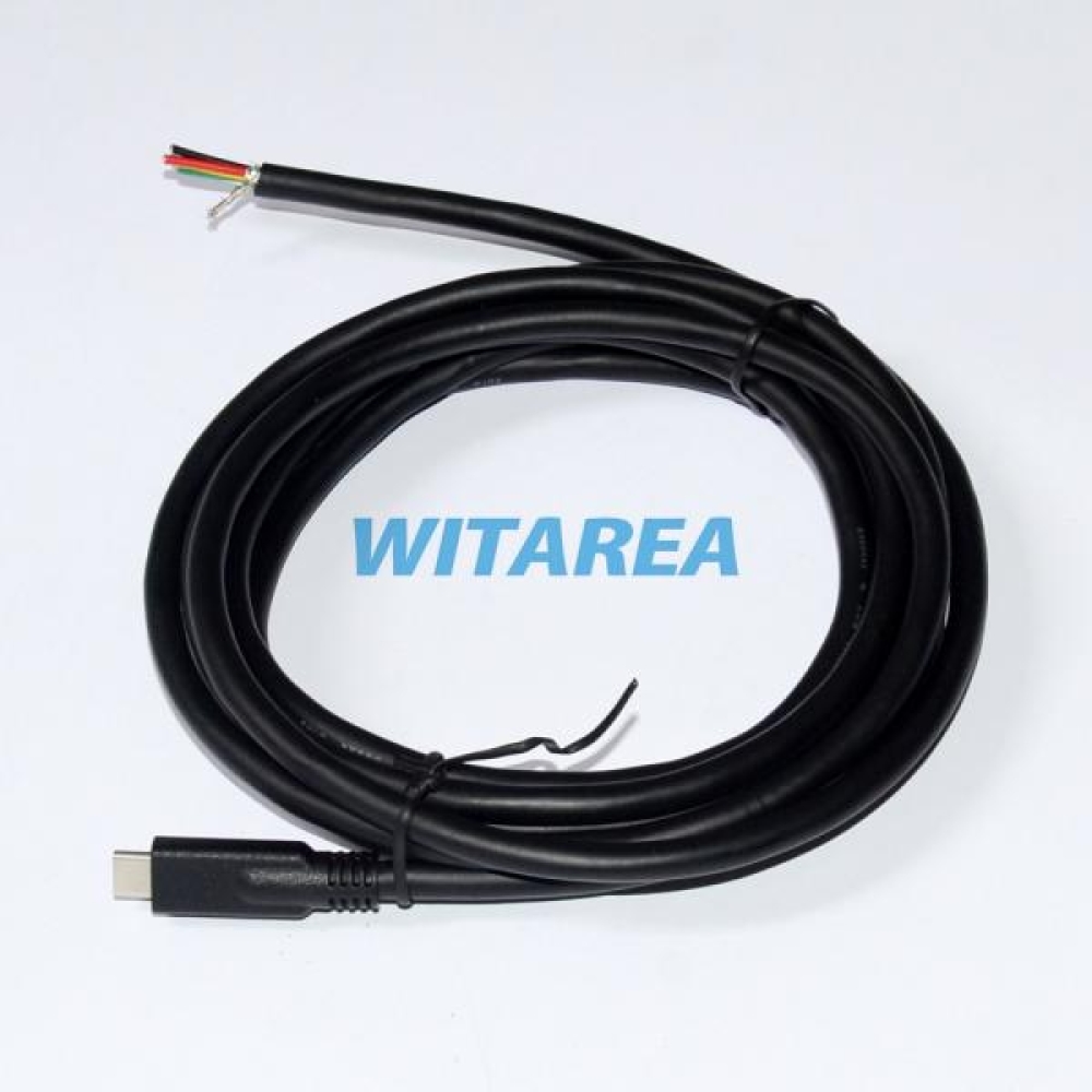 Type-C 2.0 to Pigtail power cable