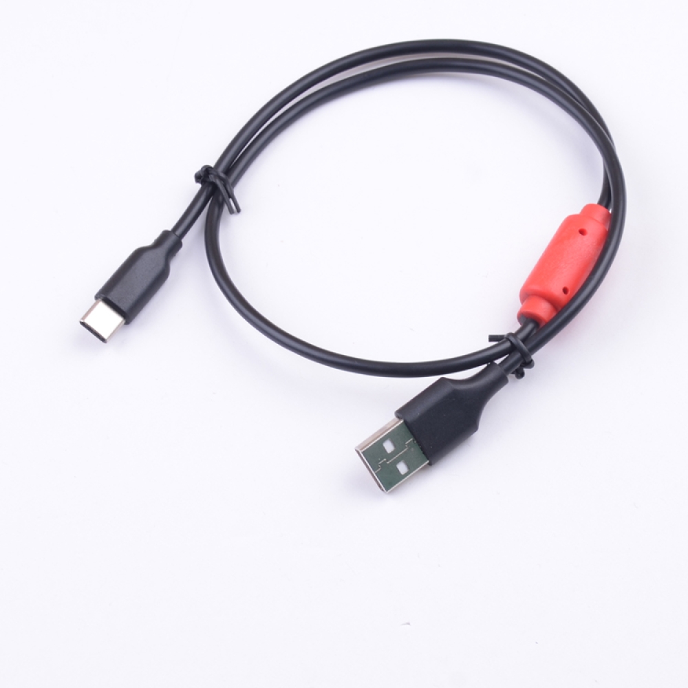 Custom  Clip On Ferrite Ring USB Type C Cable