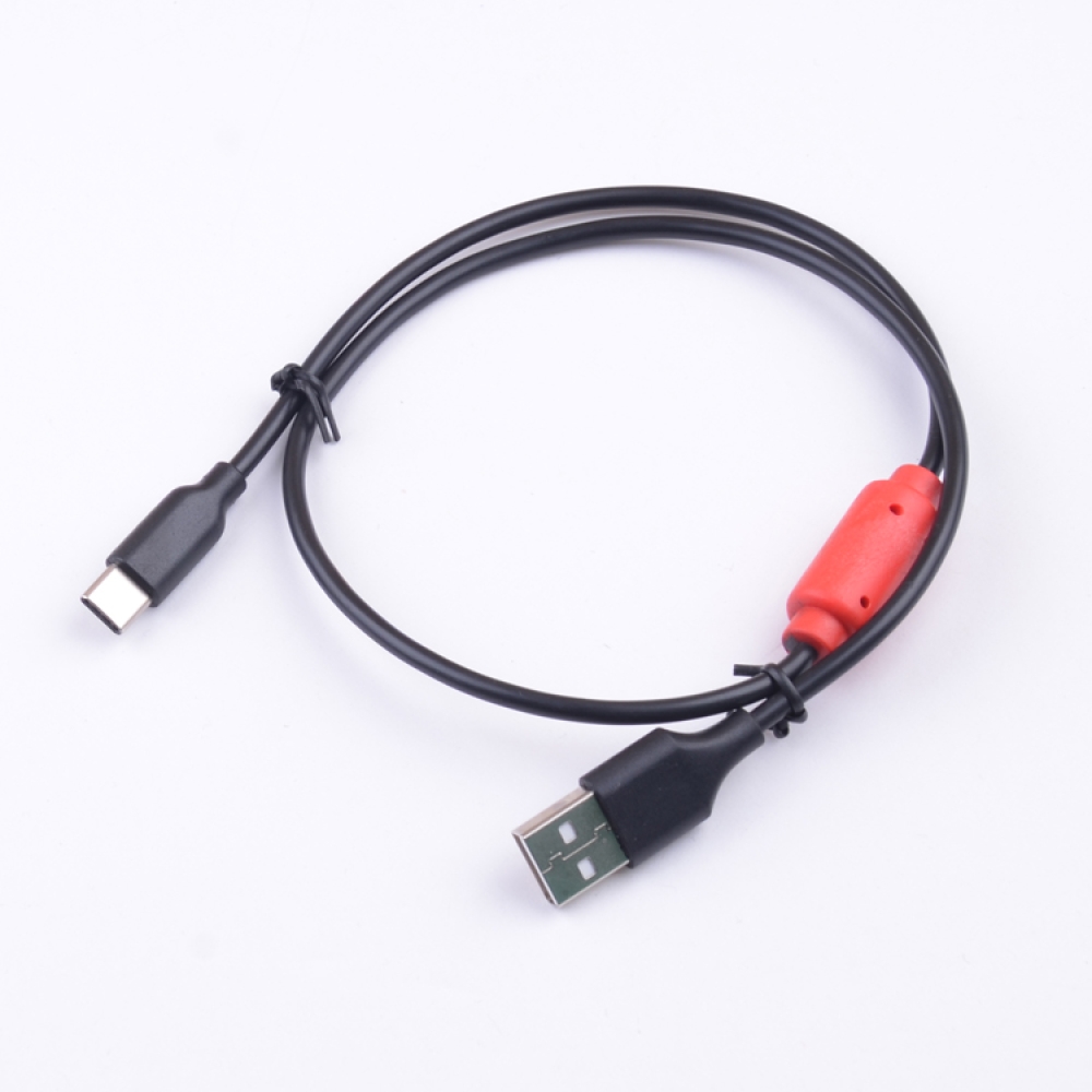 Custom  Clip On Ferrite Ring USB Type C Cable