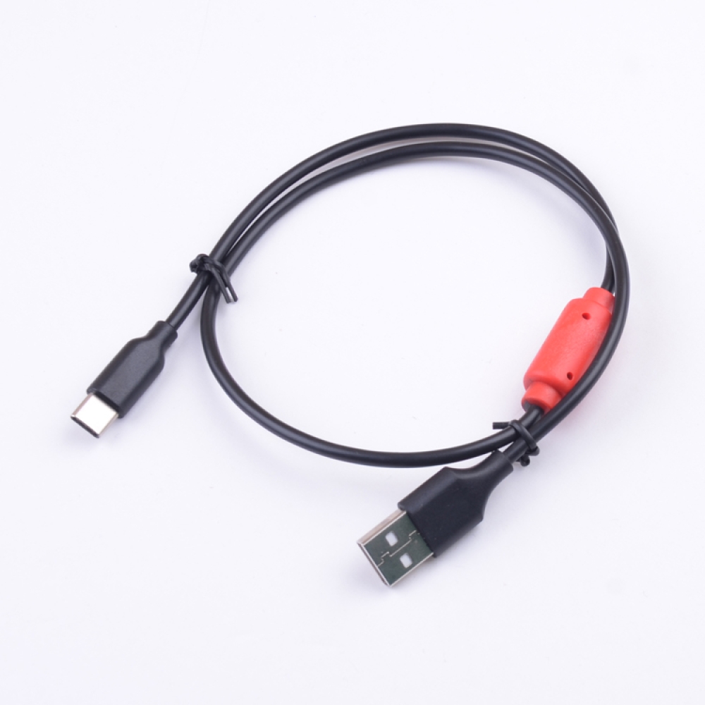 Custom  Clip On Ferrite Ring USB Type C Cable