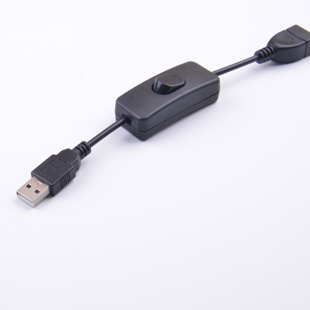 Support Power and Data USB Extension Inline Rocker Switch for Driving Recorder LED Desk Lamp USB Fan LED Strips