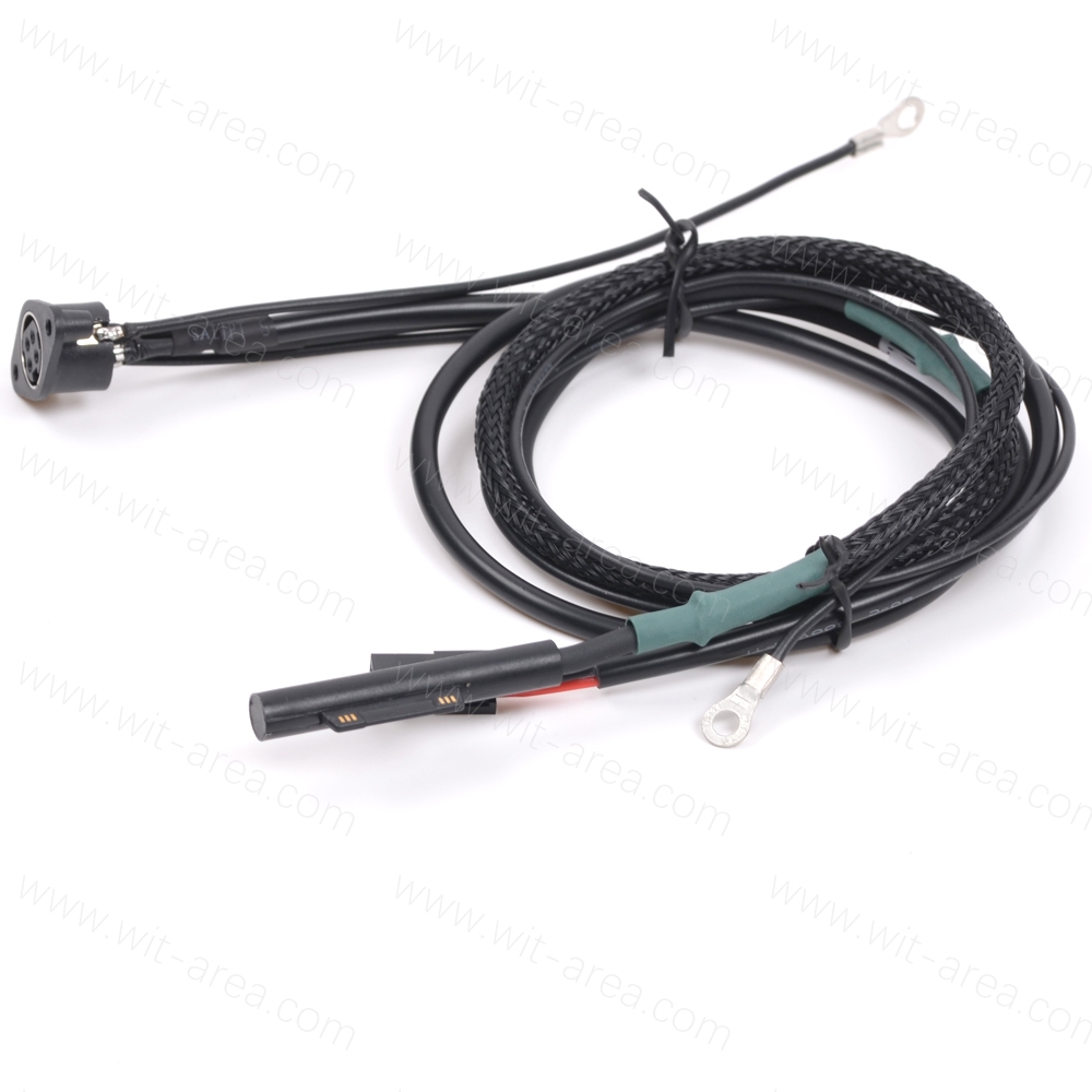KYCON DIN 4PIN Power Jack To Solderless terminals And MOLEX Micro-Fit and Surface power plug Wire harness cable