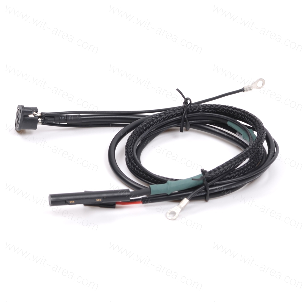 KYCON DIN 4PIN Power Jack To Solderless terminals And MOLEX Micro-Fit and Surface power plug Wire harness cable