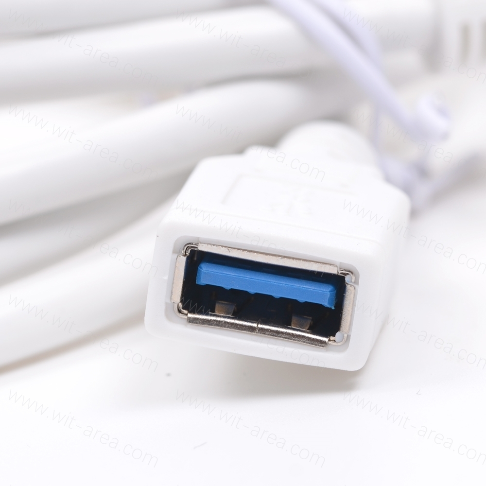 Panel mount USB 3.0 AF TO USB C Male cable with dual M 2.0 locking screw
