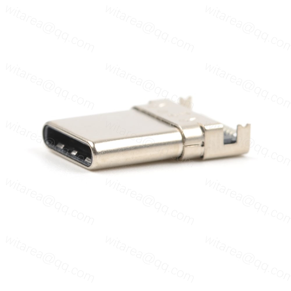 SMT/SMD TYPE C 24PIN Plug Middle Mount,L=13.75MM WITH CAP