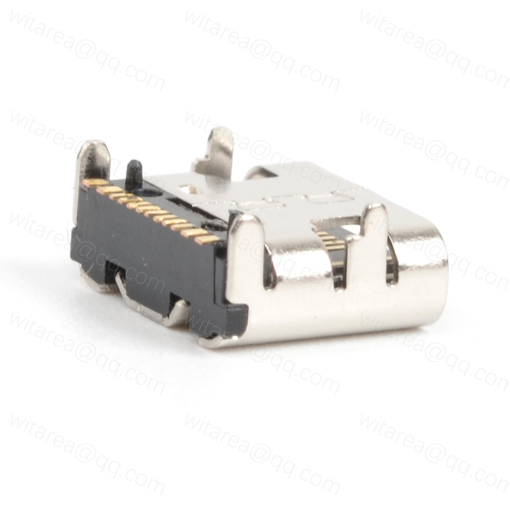 SMT/SMD TYPE C 16PIN Receptacle Socket Surface MOUNT,L=7.35MM