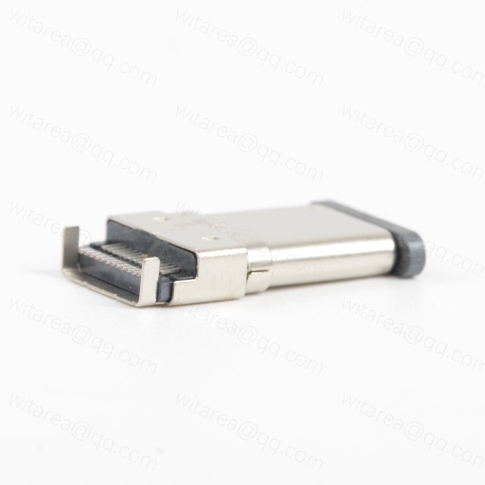 SMT/SMD TYPE C 24PIN沉板公头,L=15.5MM