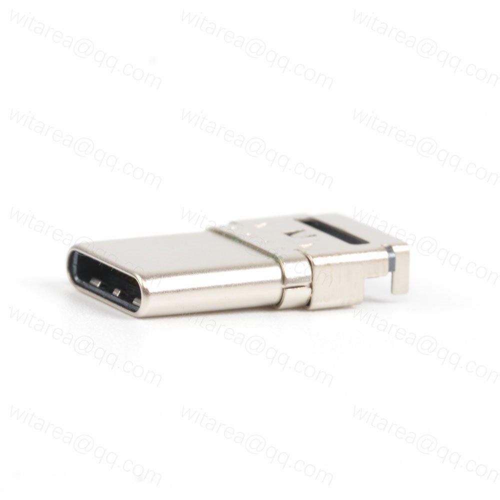 SMT/SMD TYPE C 24PIN沉板公头,L=15.5MM